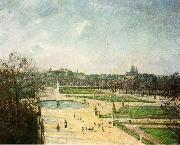 Camille Pissarro Tuileries Gardens, Afternoon, Sun china oil painting artist